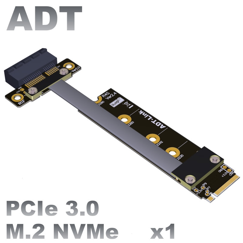 M.2 NVMe mkey-PCIe 3.0x1 pcie Ȯ ̺-nvme ssd ..